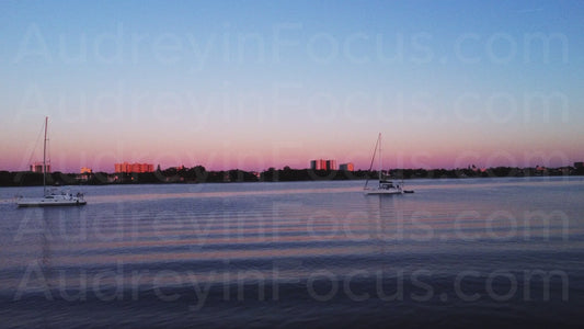 Daytona Beach FL. Sailboat Mooring Field Inter-Coastal